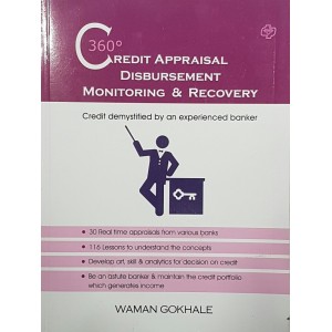 Diamond Publication's Credit 360 Appraisal Disbursement Monitoring and Recovery by Waman Gokhale